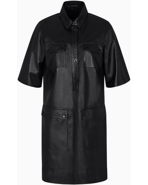 Emporio Armani Abito A Maniche Corte - Nero