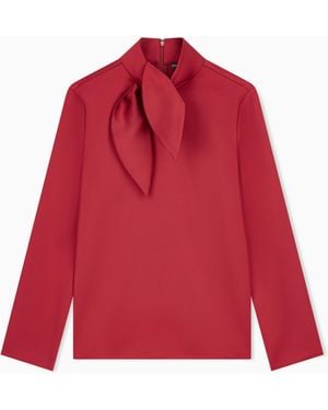Emporio Armani Unlined Shirt - Red