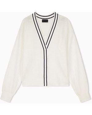 Emporio Armani Cardigan - White