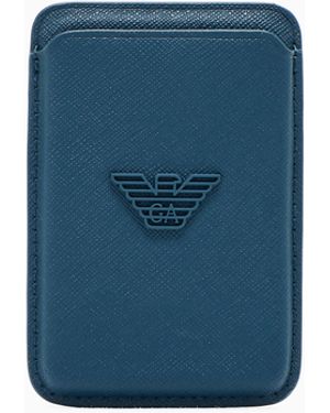 Emporio Armani Portacarte Magnetico - Blu