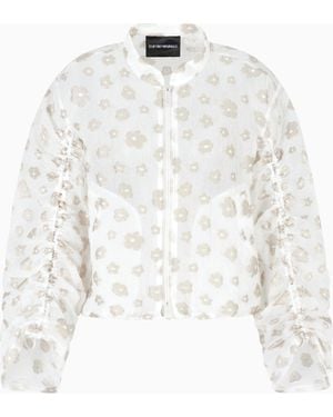 Emporio Armani Windbreakers - White