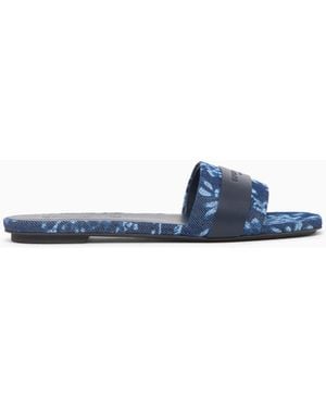 Emporio Armani Band Sandals - Blue