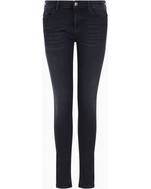 Emporio Armani J28 Skinny Fit Jeans - Blue