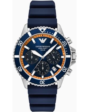 Emporio Armani Orologio Cronografo World Explorer - Blu
