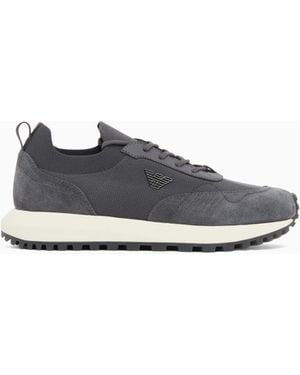 Emporio Armani Low-Top Trainers - White