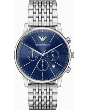 Emporio Armani Quartz Chronograph Watch - Blue