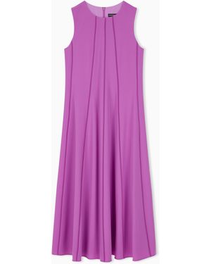 Emporio Armani Sleeveless Dress - Purple