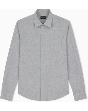 Emporio Armani Casual Shirts - Grey