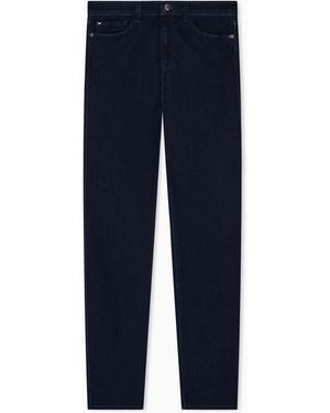 Emporio Armani J20 High-Waisted Super Skinny Leg Jeans - Blue