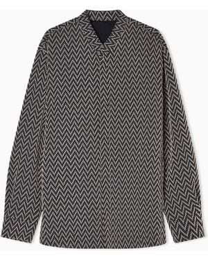 Emporio Armani Icon Shirt Jacket - Grey