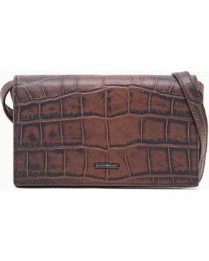 Emporio Armani Tech Case Con Tracolla - Viola