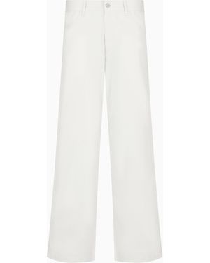 Emporio Armani Five-Pocket Trousers - White