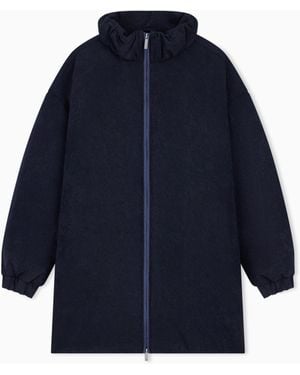 Emporio Armani Recycled Down Jacket - Blue