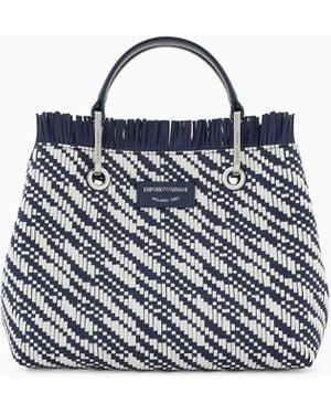 Emporio Armani Shopper Piccola Myea - Blu