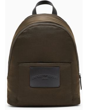 Emporio Armani Zaino Rounshape - Marrone