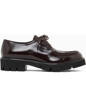 Emporio Armani Wallabee Lace-Ups - White