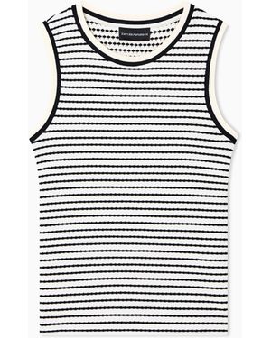 Emporio Armani Tank Tops - Black