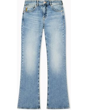 Emporio Armani Jeans J7J Bootcut Fit - Blue