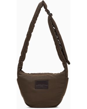 Emporio Armani Sac À Bandoulière En Nylon Rembourré - Blanc