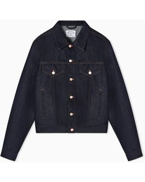 Emporio Armani Armani Jeans Denim Jacket in Blue for Men | Lyst