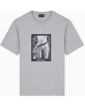 Emporio Armani Regular Fit T-Shirts - Grey