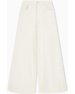 Emporio Armani Jeans J1H Loose Fit - Bianco