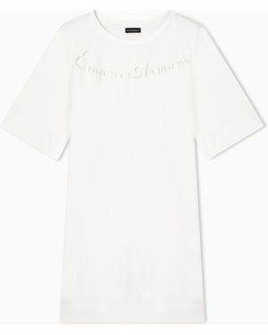 Emporio Armani Oversized Beachwear T-Shirt - White