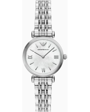Emporio Armani Quartz Watch - White