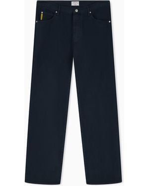 Emporio Armani 5-Pocket Trousers Regular Fit - Blue