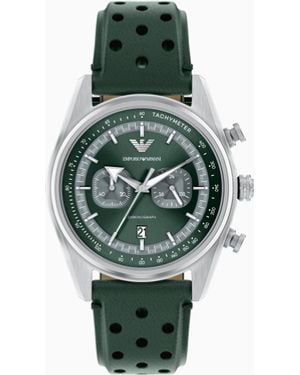 Emporio Armani Quartz Chronograph Watch - Green