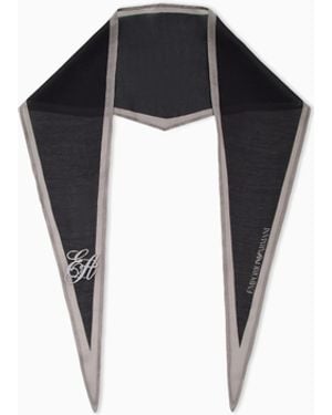 Emporio Armani Scarf - Black