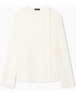 Emporio Armani Icon Blouse - White