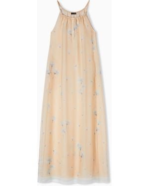 Emporio Armani Long Dress - Natural