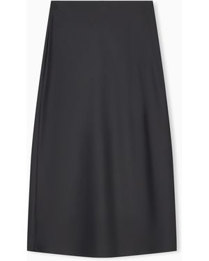 Emporio Armani Unlined Skirt - Black