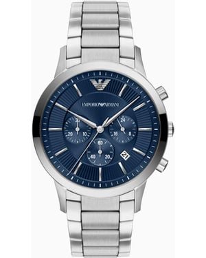 Emporio Armani Archetipo Chronograph Watch - Blue