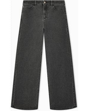 Emporio Armani Loose-Jeans - Grau