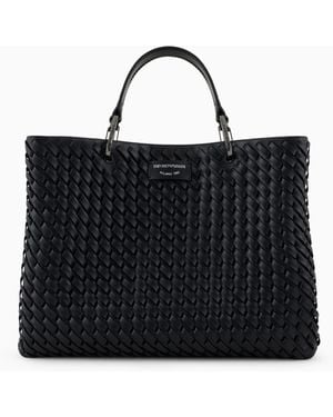 Emporio Armani Shopper Media Myea - Nero