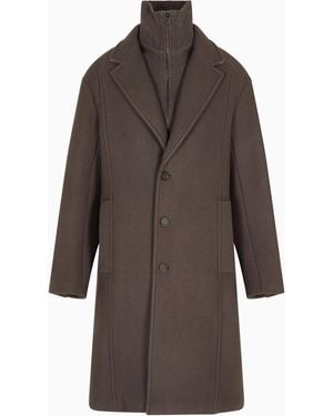Emporio Armani Cappotto - Marrone