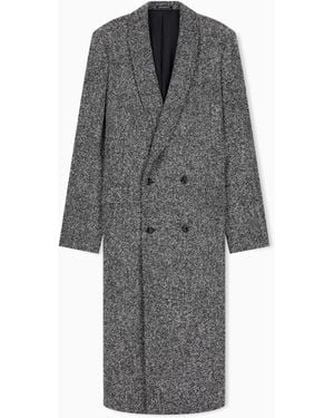 Emporio Armani Cappotto Doppiopetto - Grigio