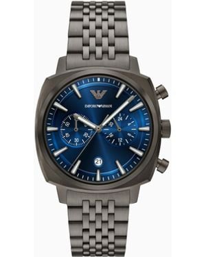 Emporio Armani Steel Strap Watches - Blue