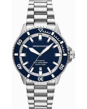 Emporio Armani Orologio Automatico Sea Explorer - Blu