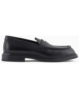 Emporio Armani Slip-On Loafer - White