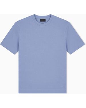 Emporio Armani T-Shirt With Regular Fit - Blue