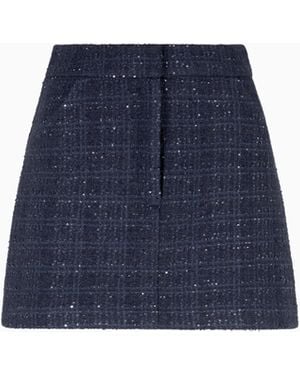 Emporio Armani Minigonna - Blu