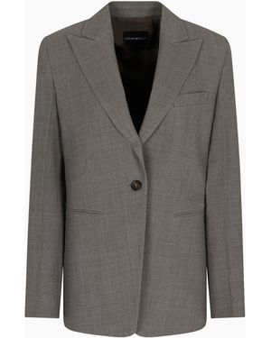 Emporio Armani Blazer Monopetto - Grigio