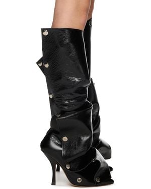 Y. Project Snap Boots - Black