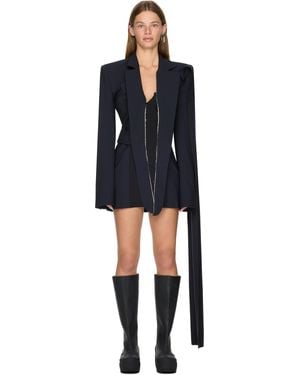 OTTOLINGER Drape Suit Dress - Black