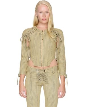 KNWLS Gfrc Denim Jacket - Green
