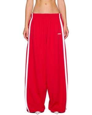 Vetements Gym Track Pants - Red