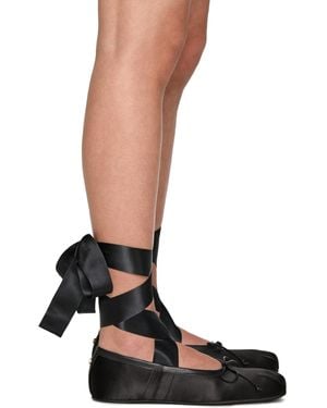 Ann Demeulemeester Paloma Ballerina Flats - Brown